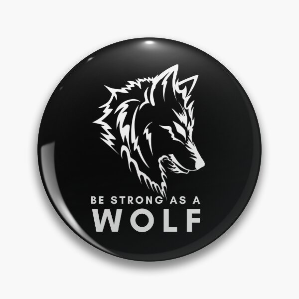 Item preview, Be Strong As A Wolf  2 designed and sold by LaziniArts.
