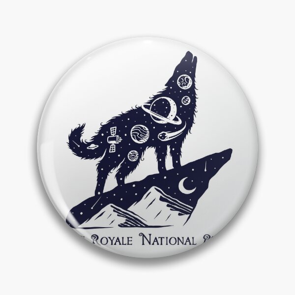 Item preview, Isle Royale National Park Space Wolf designed and sold by JordanHolmes.