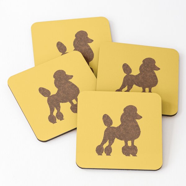 Item preview, Brown petal poodle designed and sold by ThePoodleandCo.