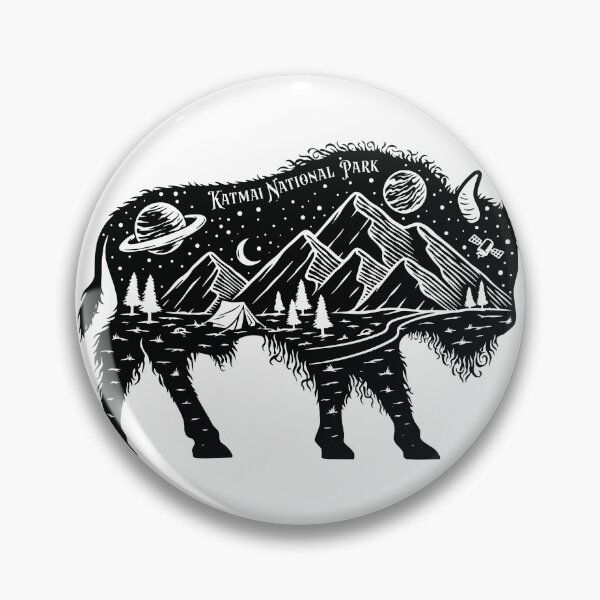 Item preview, Katmai National Park Starry Sky Bison designed and sold by JordanHolmes.