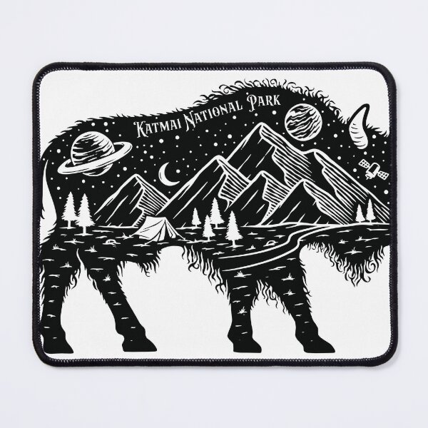 Item preview, Katmai National Park Starry Sky Bison designed and sold by JordanHolmes.