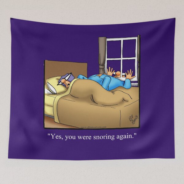 Item preview, Funny Spectickles Snoring Solution Cartoon Humor designed and sold by abbottoons.