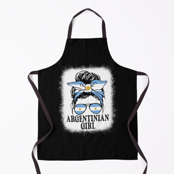 Item preview, Argentinian Girl Messy Bun From Argentina Funny Great Present Tees designed and sold by biigshow.