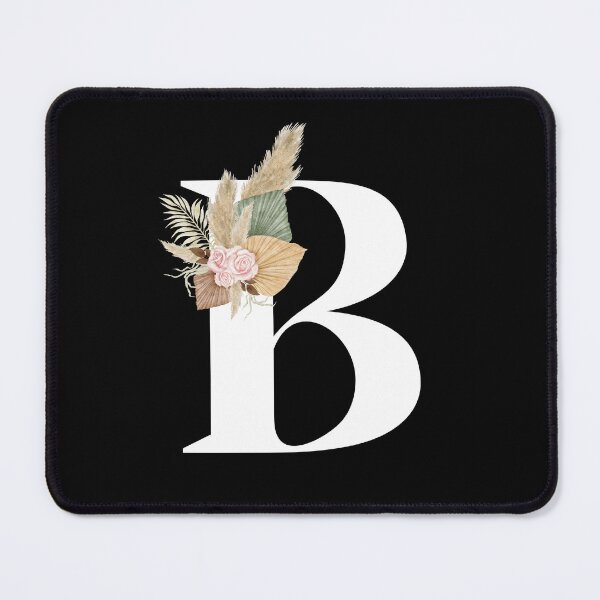 Item preview, letter b floral designed and sold by LU NA.