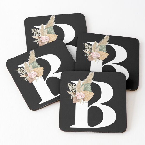 Item preview, letter b floral designed and sold by LU NA.