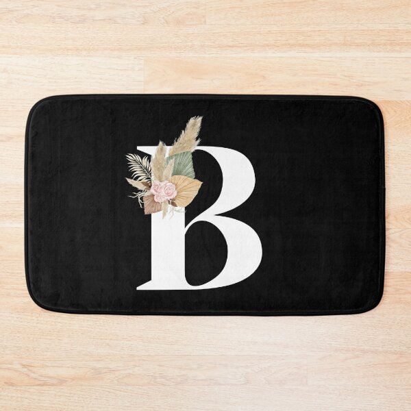 Item preview, letter b floral designed and sold by LU NA.