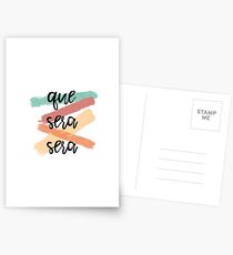 Que Sera Sera Postkarten