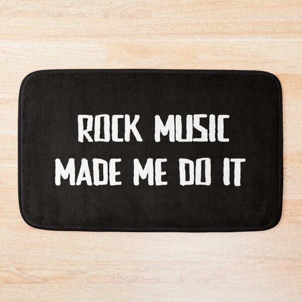 Item preview, Rock Music Made Me Do It,Rock Music_Rocker Rock and Roll Band&Rock And Roll designed and sold by Sophistical.