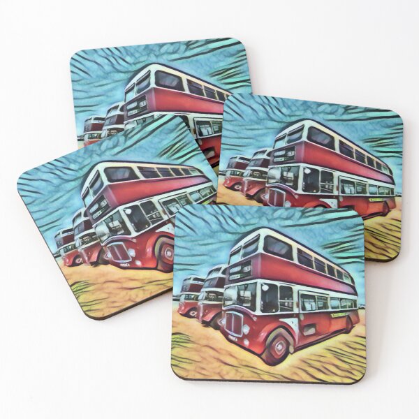 Item preview, Classic Buses In Glow designed and sold by Fearless-Fox.