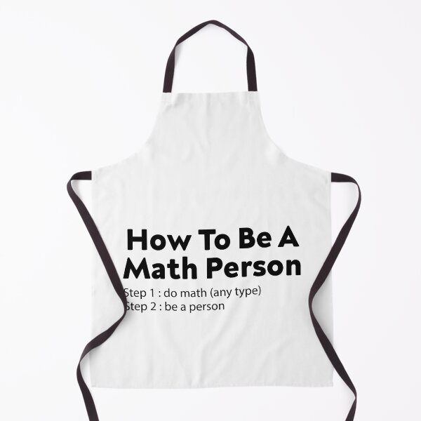 Item preview, How To Be A Math Person designed and sold by TheBestArt2022.