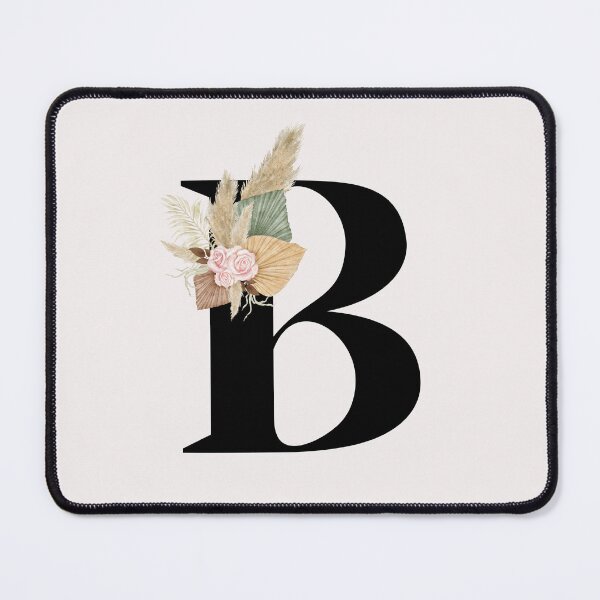 Item preview, letter b floral designed and sold by LU NA.