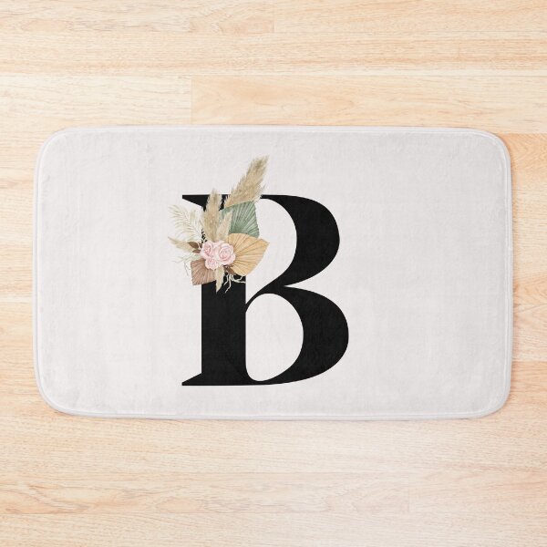 Item preview, letter b floral designed and sold by LU NA.