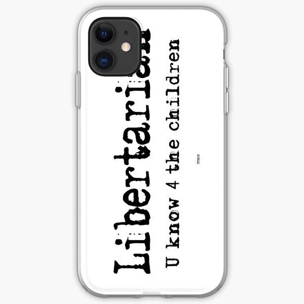 Libertarian 4 iPhone Soft Case