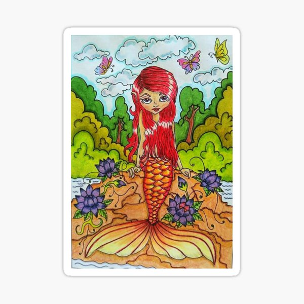 Sirena by Saskja Sticker