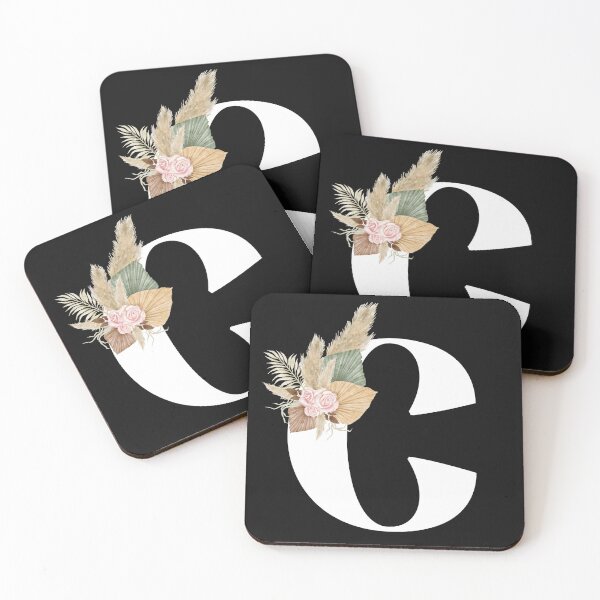 Item preview, letter c floral designed and sold by LU NA.