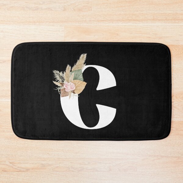 Item preview, letter c floral designed and sold by LU NA.