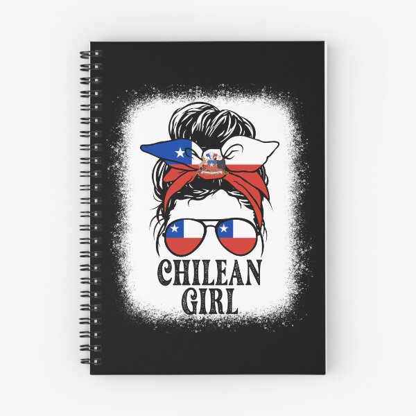 Item preview, Chilean girl Messy Bun From Chile Funny Great Present Tees designed and sold by biigshow.