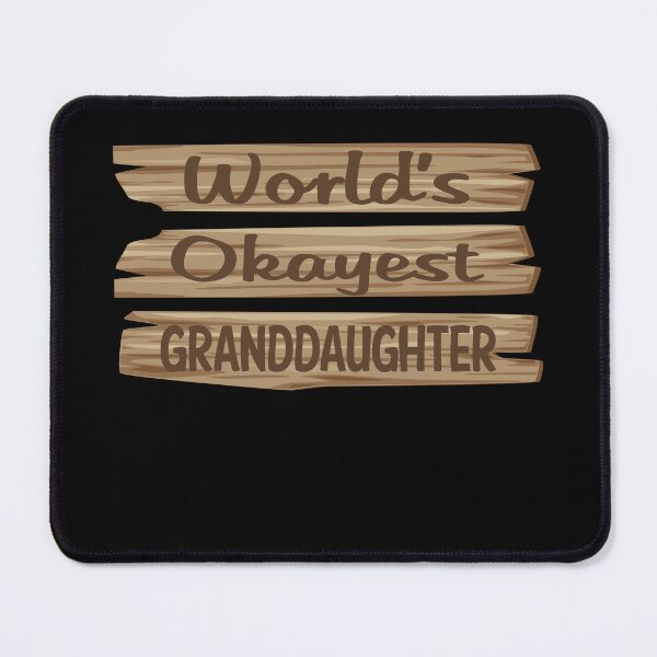 Item preview, Wooden Sign GRANDDAUGHTER designed and sold by StoreHornedFace.