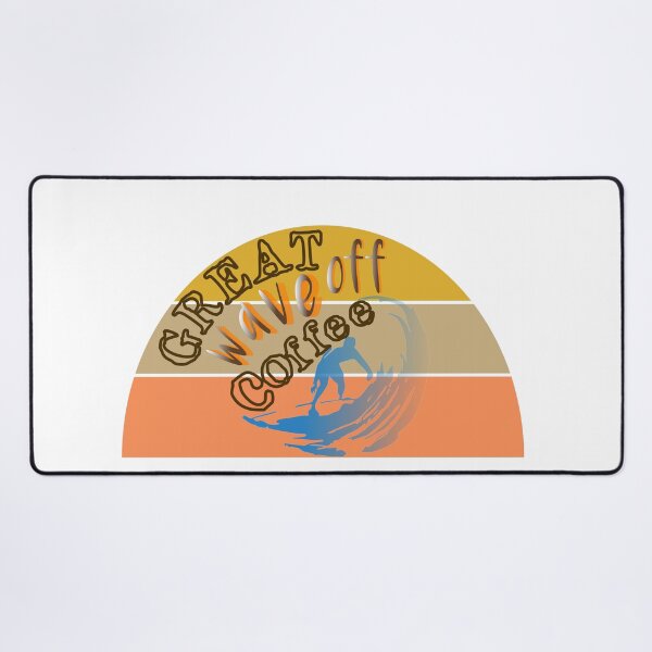 Item preview, great wave off coffee funny t-shirt designed and sold by lookystyle.