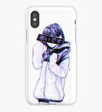 COLD - Sad Japanese Aesthetic iPhone Case/Skin