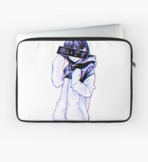 COLD - Sad Japanese Aesthetic Laptop Sleeve