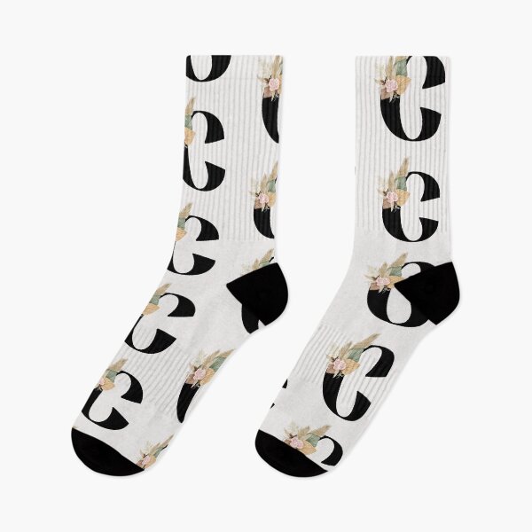Item preview, letter c floral designed and sold by LU NA.
