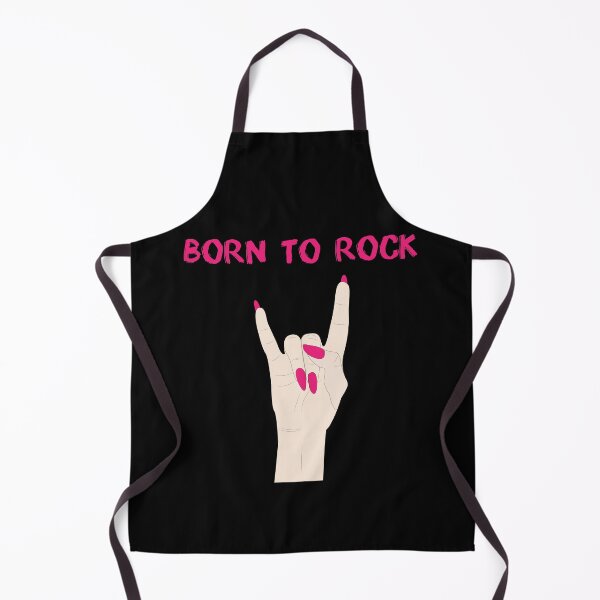 Item preview, ROCK ON sign. Girl Rocker Hand. Born to rock, for rock lovers designed and sold by Amnise.