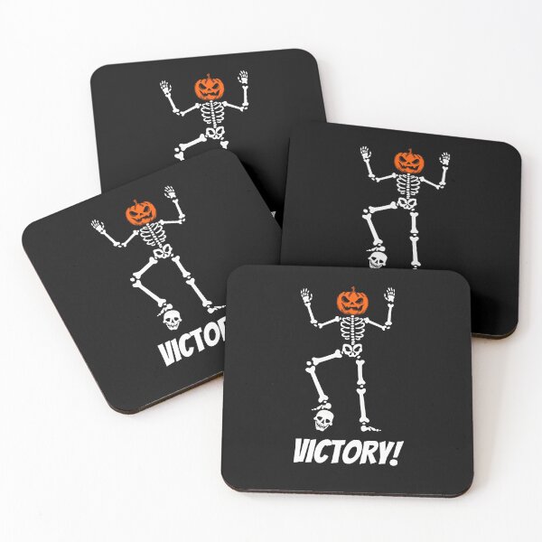 Item preview, Victorious Skeleton with Pumpkin Head, Victory Quote designed and sold by hiunlimit.