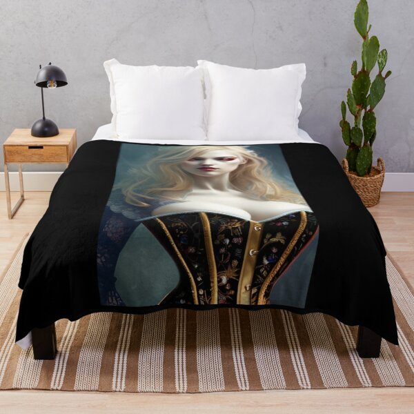 Item preview, Sexy Blonde Vampire Seductress Artwork  Classic T-Shirt designed and sold by JimHardman.