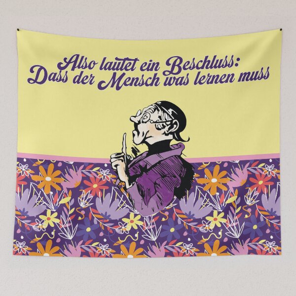 Item preview, So a decision is that man must learn something, teacher Lämpel school designed and sold by Mauswohn.