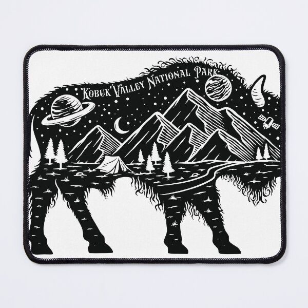 Item preview, Kobuk Valley National Park Starry Sky Bison designed and sold by JordanHolmes.
