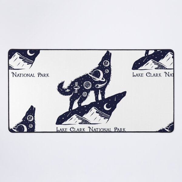 Item preview, Lake Clark National Park Space Wolf designed and sold by JordanHolmes.