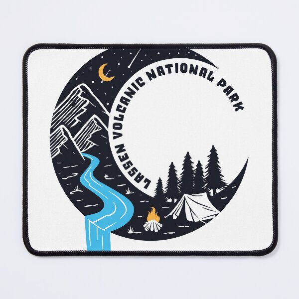 Item preview, Lassen Volcanic National Park Moon Camp designed and sold by JordanHolmes.
