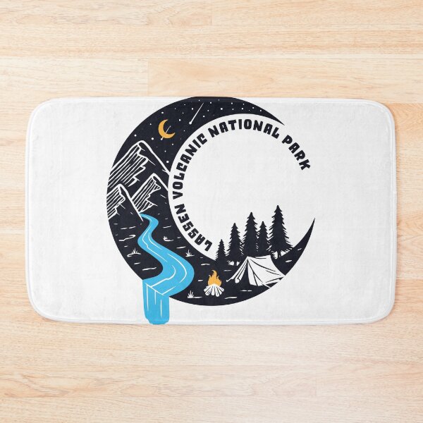 Item preview, Lassen Volcanic National Park Moon Camp designed and sold by JordanHolmes.