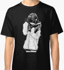 KALT (schwarz und weiß) - traurig japanische Ästhetik Classic T-Shirt