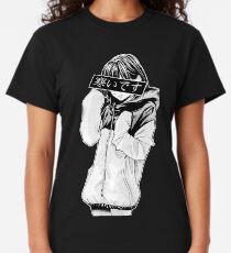 KALT (schwarz und weiß) - traurig japanische Ästhetik Classic T-Shirt