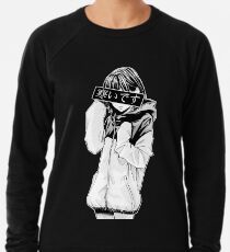 FROID (Noir et blanc) - Esthétique japonaise triste Sweatshirt léger