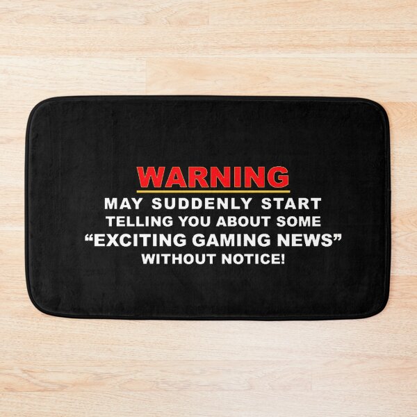 Item preview, GAMER WARNING  designed and sold by THE AMERICAN TEEVANGELIST.