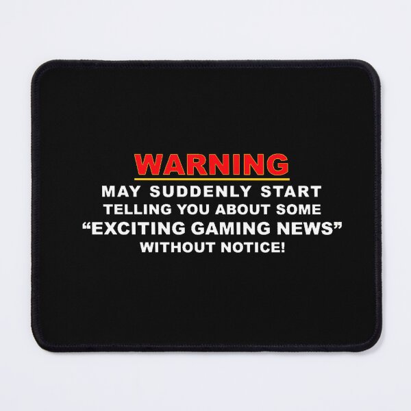 Item preview, GAMER WARNING  designed and sold by THE AMERICAN TEEVANGELIST.