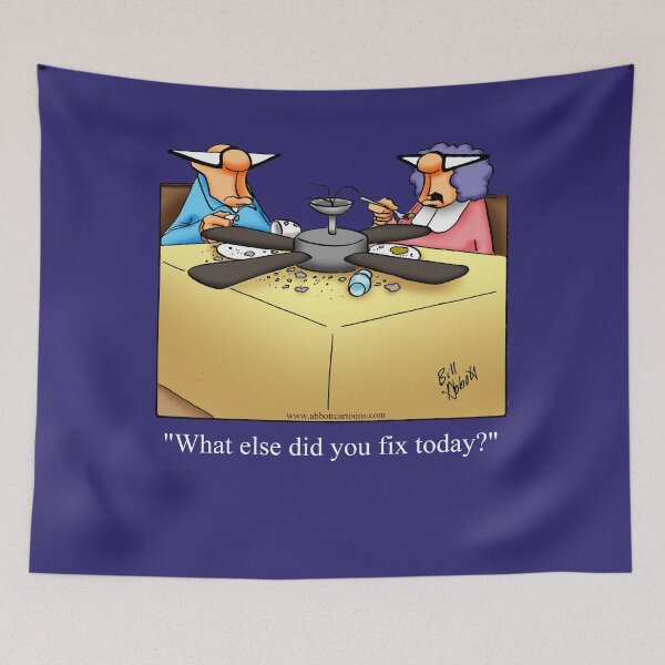 Item preview, Funny Spectickles Handyman Cartoon Humor designed and sold by abbottoons.
