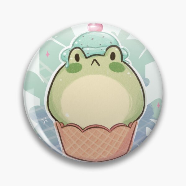 Item preview, Mint Sundae Kewi Frog designed and sold by SweetWhimsy.