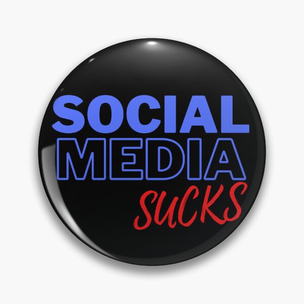 Item preview, Social Media Sucks designed and sold by RiadMannan.