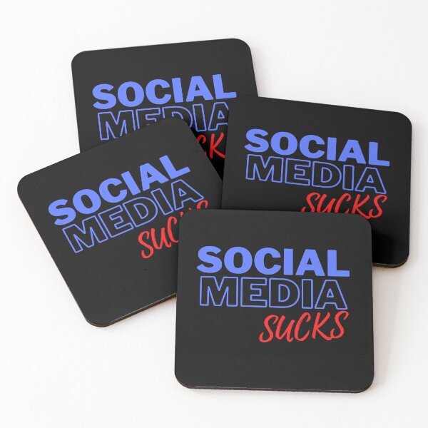 Item preview, Social Media Sucks designed and sold by RiadMannan.