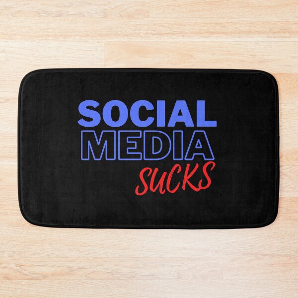 Item preview, Social Media Sucks designed and sold by RiadMannan.
