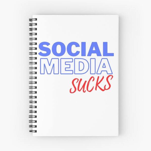 Item preview, Social Media Sucks designed and sold by RiadMannan.