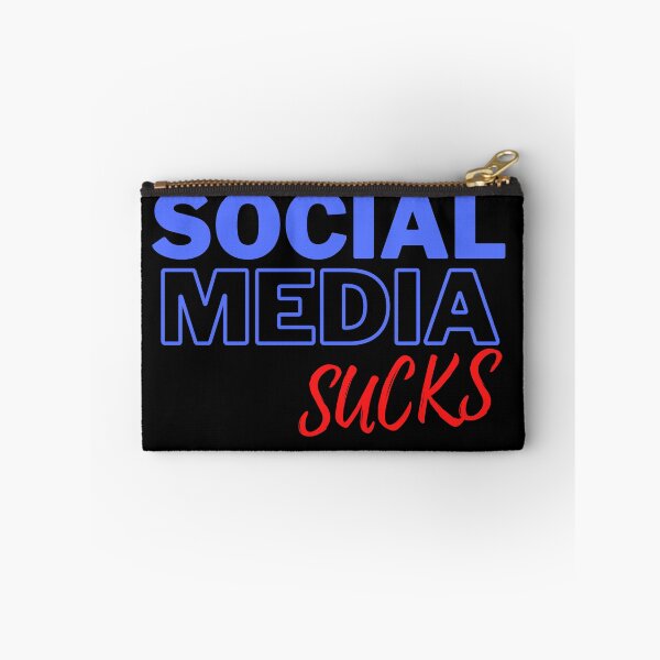 Item preview, Social Media Sucks designed and sold by RiadMannan.