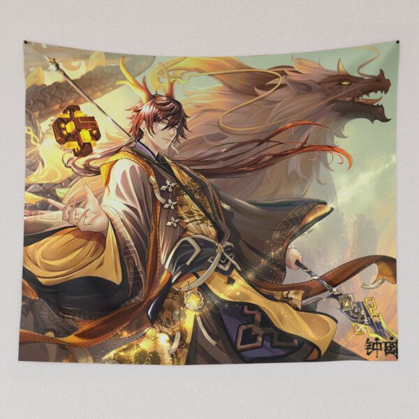 Item preview, zhongli (genshin impact) designed and sold by AuroraArchangel.