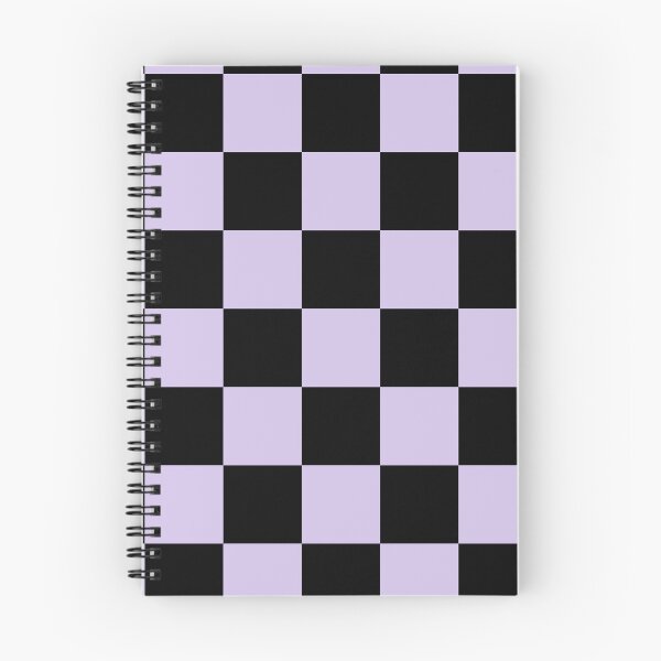 Item preview, Pastel Purple Black Checkerboard Pattern Pairs 2023 COTY Digital Lavender 134-67-16 designed and sold by ColorOfTheYears.