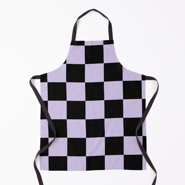 Item preview, Pastel Purple Black Checkerboard Pattern Pairs 2023 COTY Digital Lavender 134-67-16 designed and sold by ColorOfTheYears.