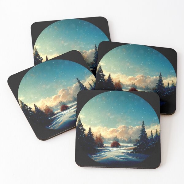 Item preview, Nature in a circle Wonderful winter designed and sold by HarriPaloma.